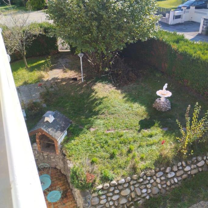 Appartement Verdoyant Au Bord Du Lac Leman Entre Evian Et Thonon Dans Une Villa Publier Bagian luar foto