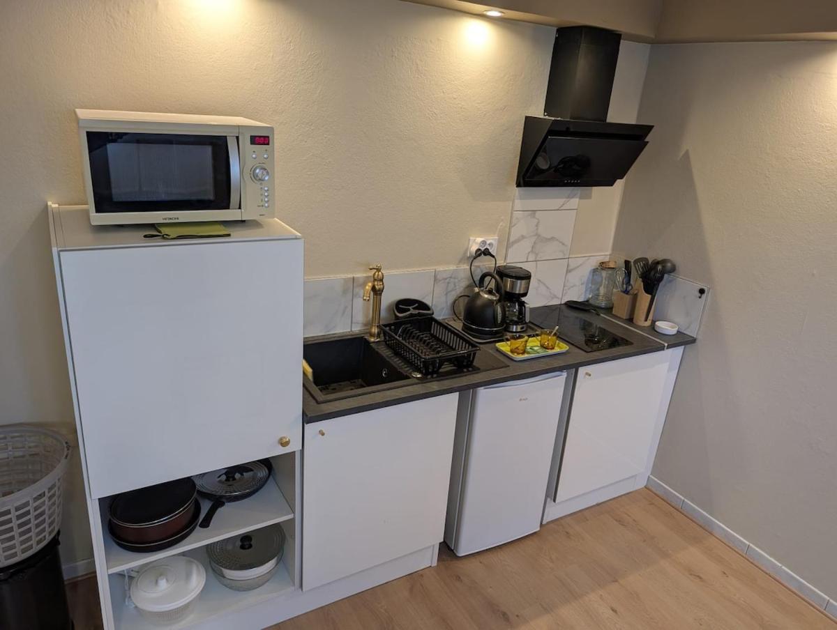 Appartement Verdoyant Au Bord Du Lac Leman Entre Evian Et Thonon Dans Une Villa Publier Bagian luar foto