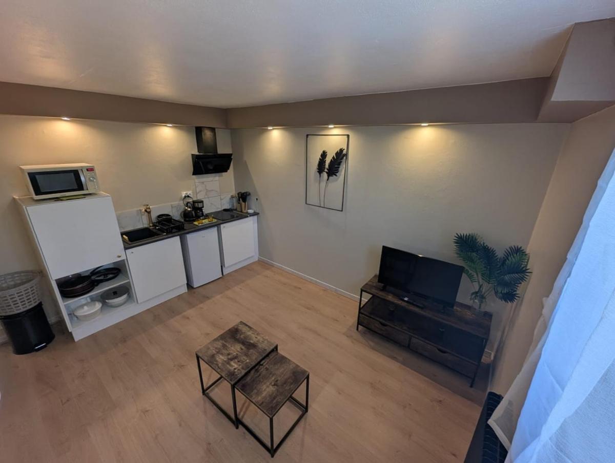 Appartement Verdoyant Au Bord Du Lac Leman Entre Evian Et Thonon Dans Une Villa Publier Bagian luar foto