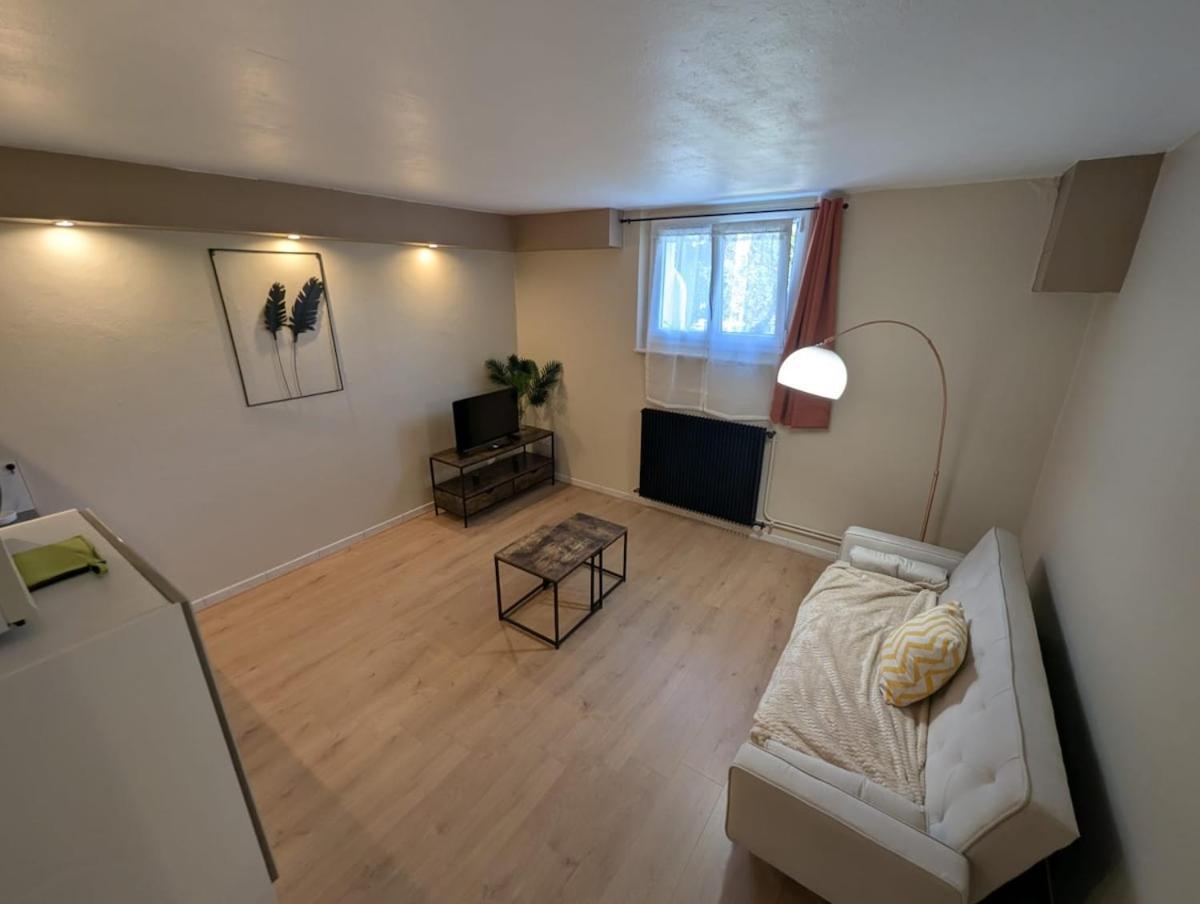 Appartement Verdoyant Au Bord Du Lac Leman Entre Evian Et Thonon Dans Une Villa Publier Bagian luar foto